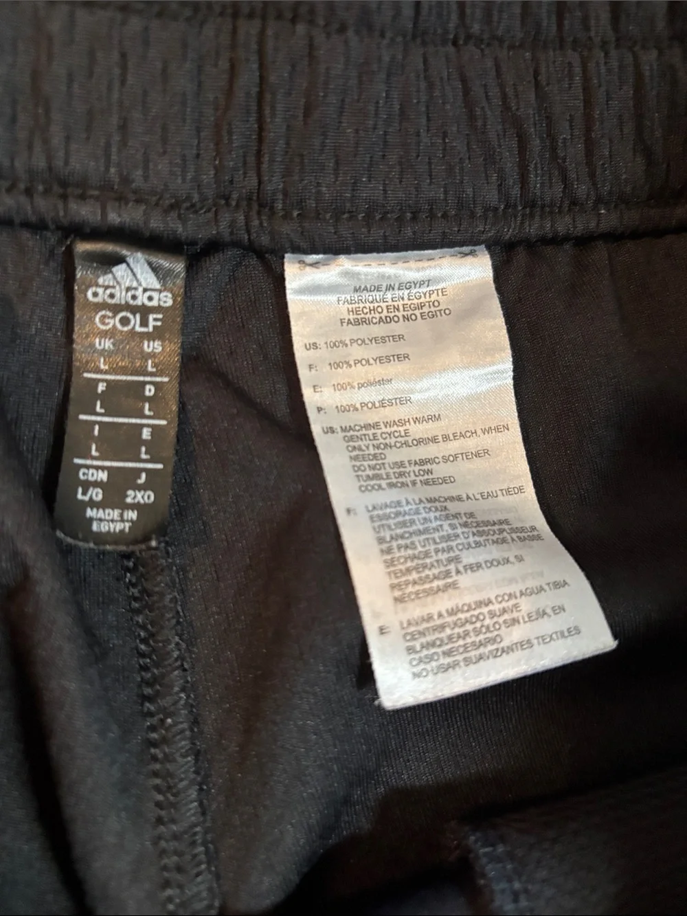 Men’s Adidas Black Shorts with Pockets